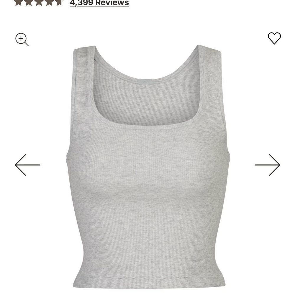 SKIMS Cotton Rib Tank Top